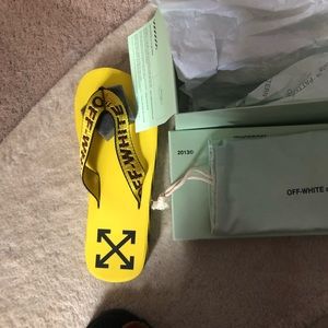 OFF-WHITE Flip-Flops. BRAND NEW / NEW SEASON